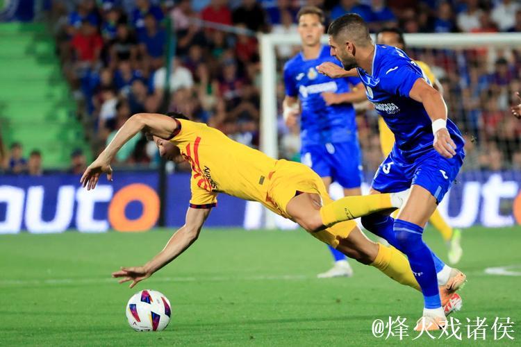 西甲-孔德破门 巴萨客场1-1战平赫塔菲 西甲-孔德破门 巴萨客场1-1战平赫塔菲